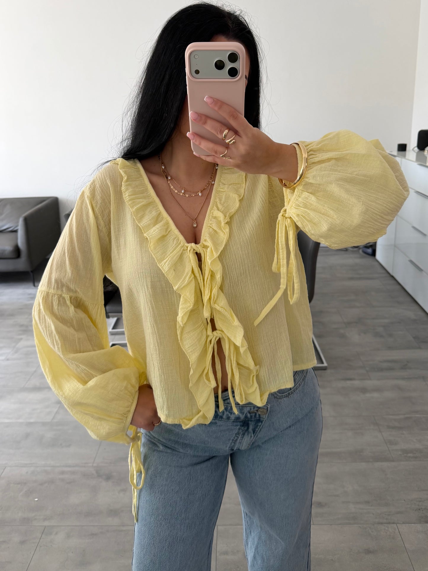 MUSSELINBLUSE DAHLIA – Musselin Mode Miss Nova