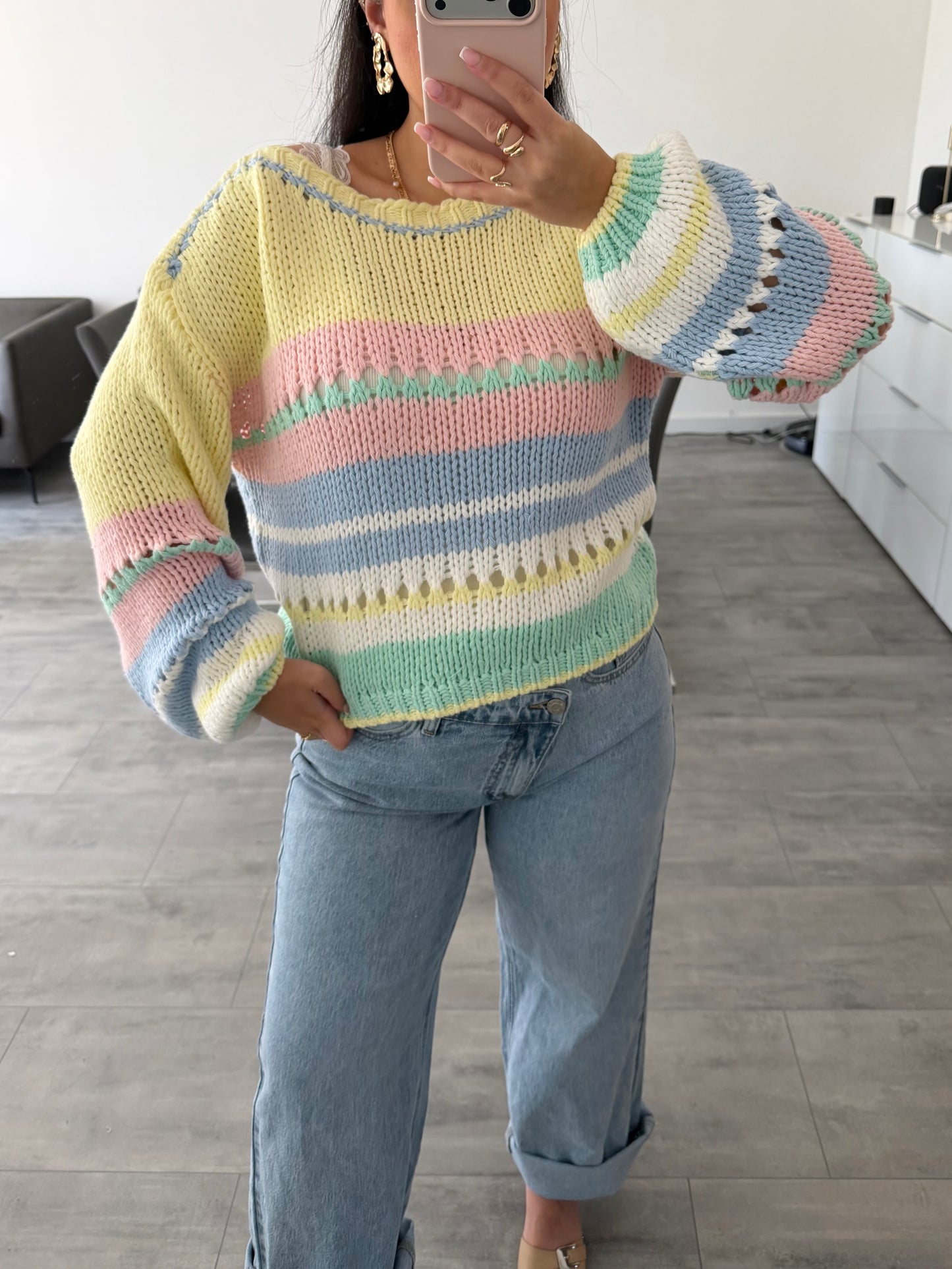 PULLOVER SKY – Miss Nova Damenmode