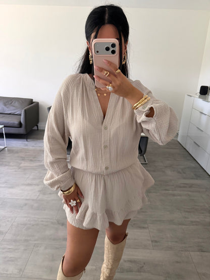 MUSSELIN JUMPSUIT JILL