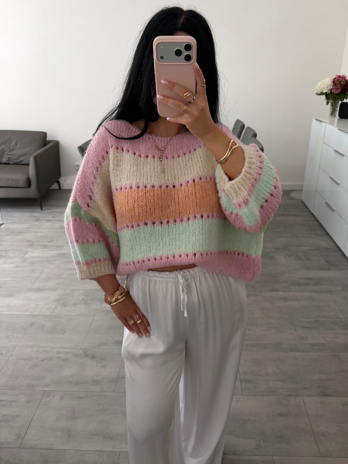 KURZARM PULLOVER RASIA