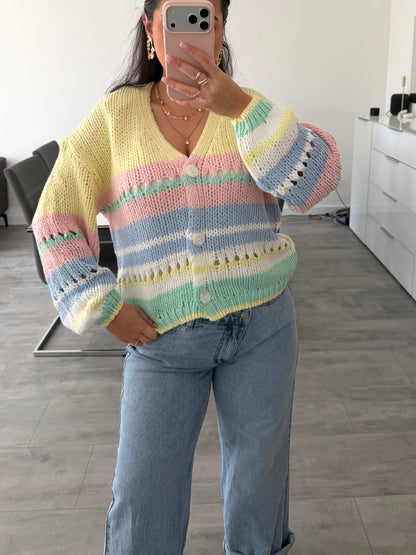 STRICKJACKE SKY – Miss Nova Damenmode