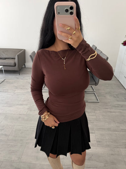 SOFT TOUCH LONGSLEEVE MIT U-BOOT-AUSSCHNITT