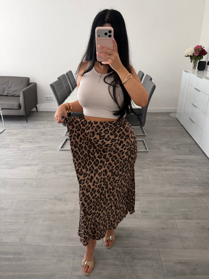 MAXI SEIDENROCK LEOPRINT