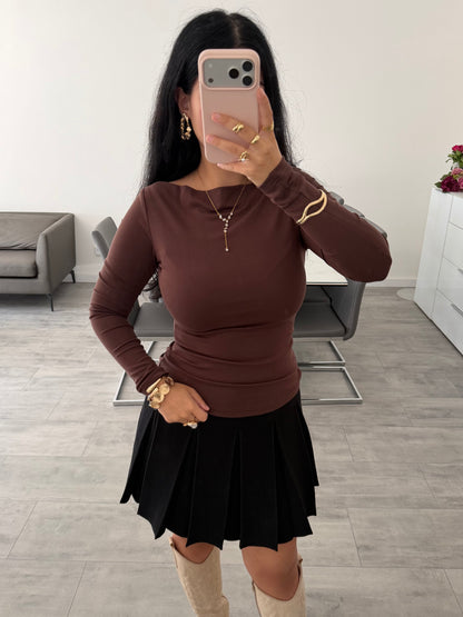 SOFT TOUCH LONGSLEEVE MIT U-BOOT-AUSSCHNITT