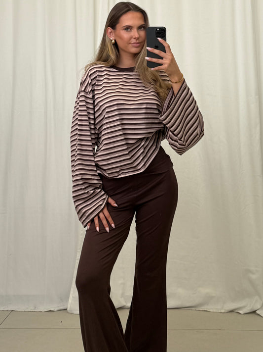STRIPED COTTON LONGSLEEVE LINNEA Musselin kaufen | Miss Nova