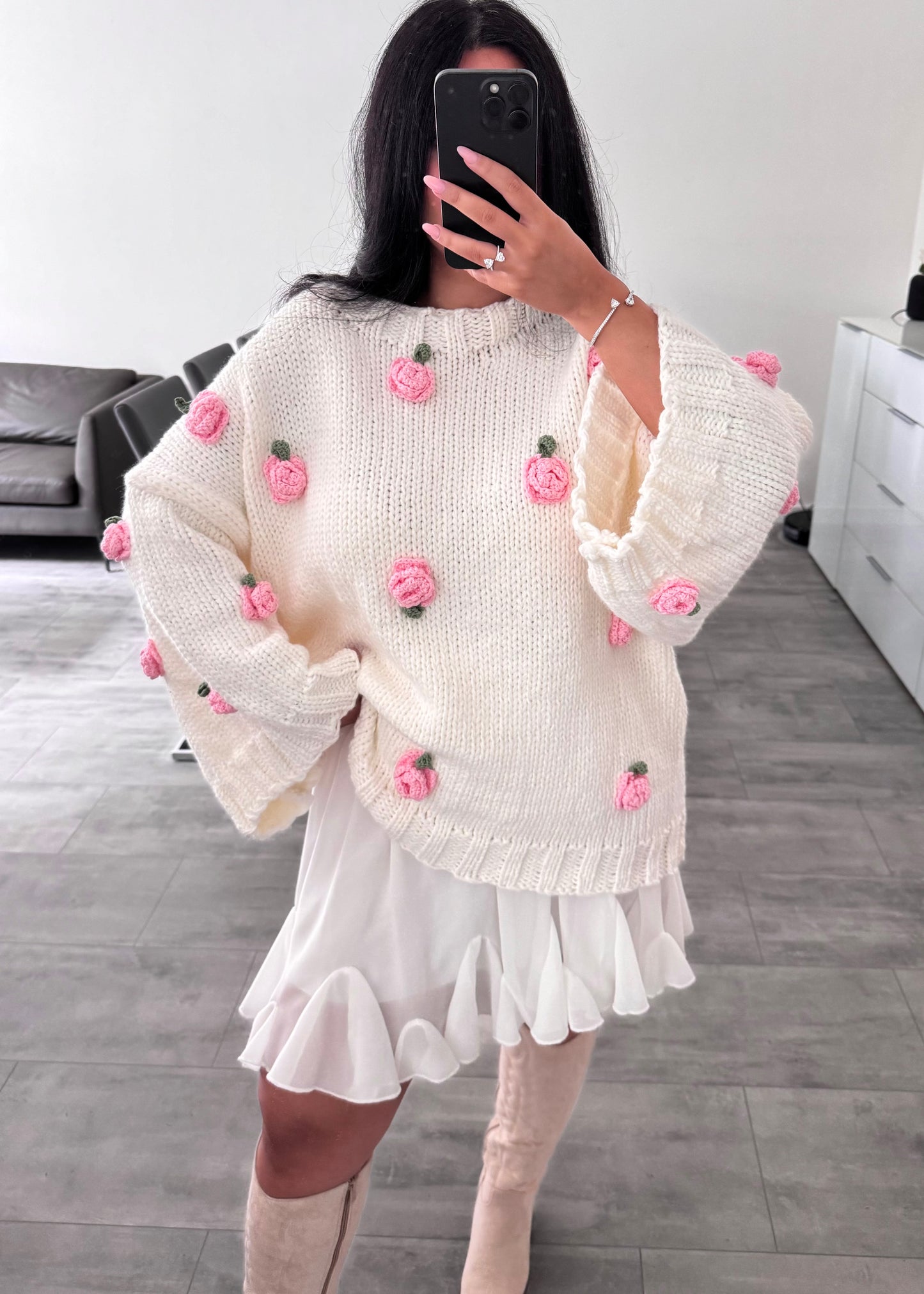 CROCHET PULLOVER ROSALIA WEISS