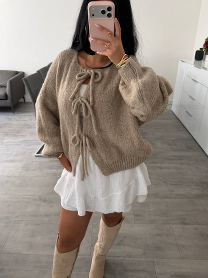 CARDIGAN MALIA MIT SCHLEIFE