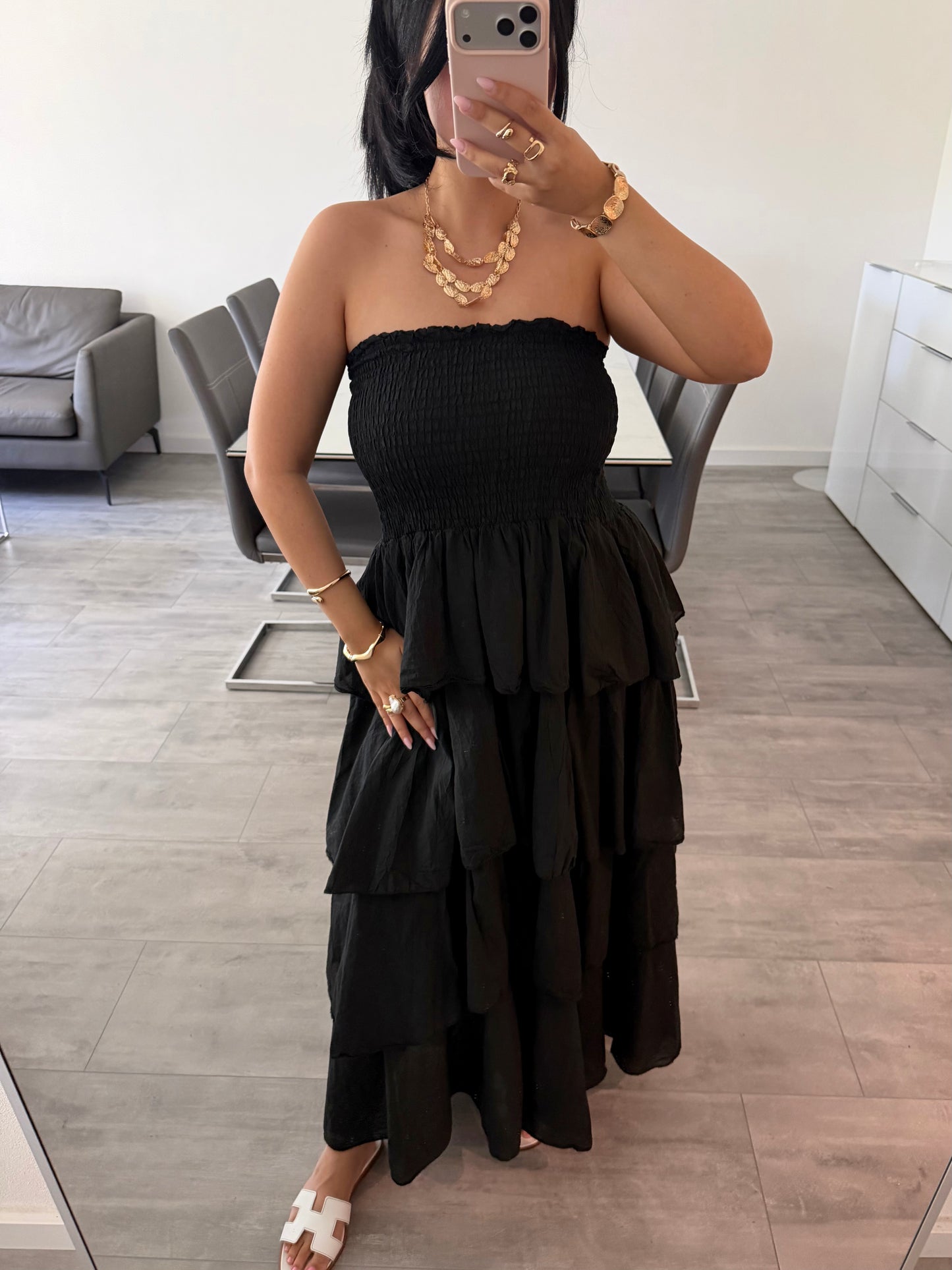 BAUMWOLL-MAXIKLEID SOPHIA – Damenkleid bei Missnova