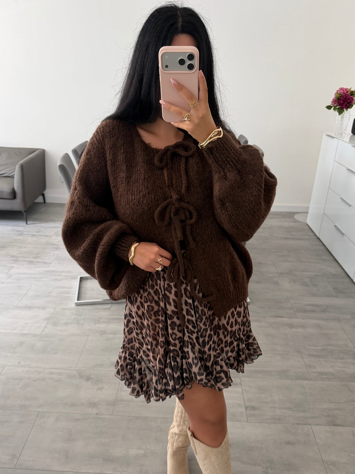 CARDIGAN MALIA MIT SCHLEIFE