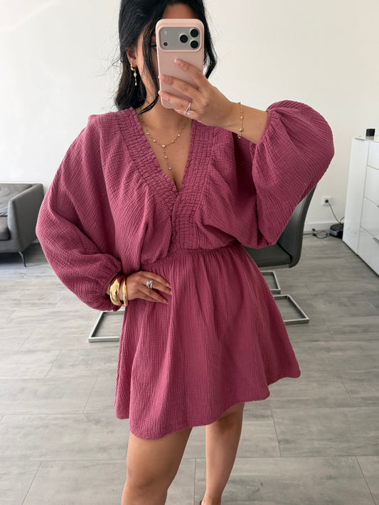 MUSSELIN KLEID REYHANA