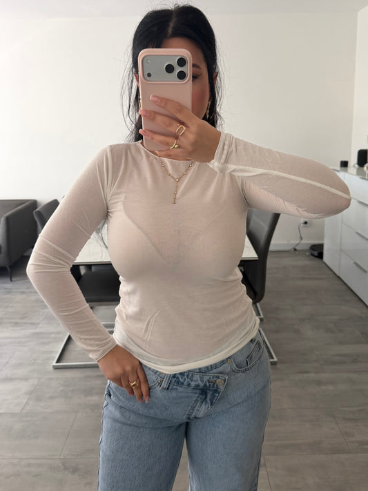 VISKOSE-KASCHMIR OBERTEIL Musselin kaufen | Miss Nova