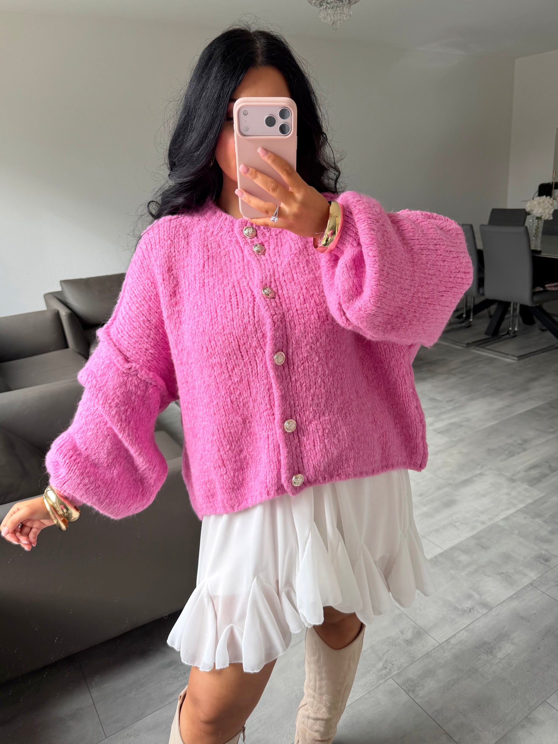 CARDIGAN FINA KURZ Ansicht 3 – Miss Nova Damenmode