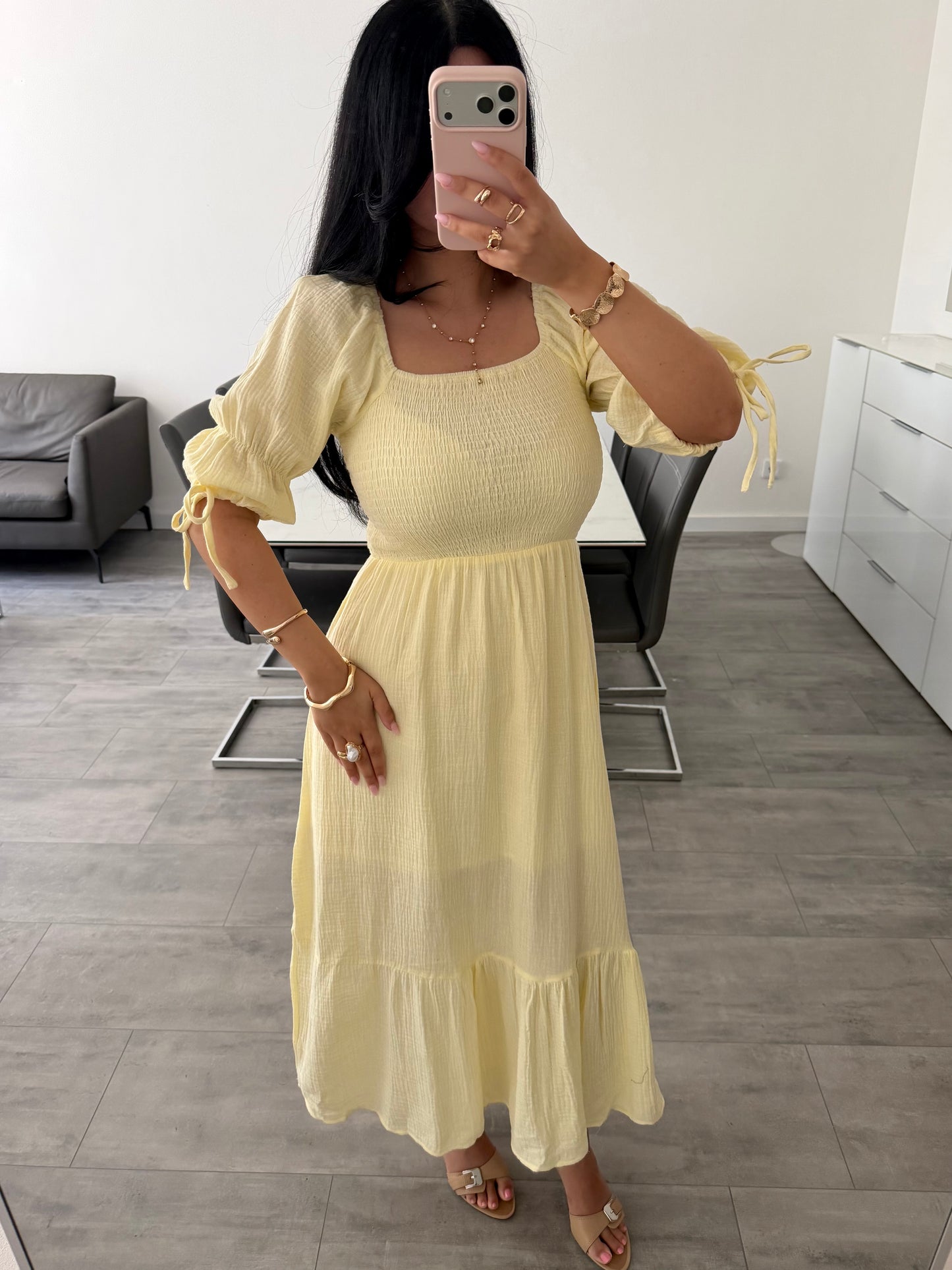 MUSSELIN KLEID HELEN