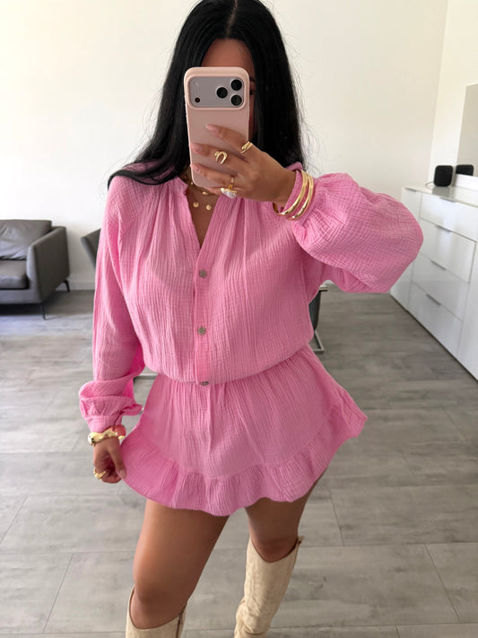 MUSSELIN JUMPSUIT JILL Musselin kaufen | Miss Nova