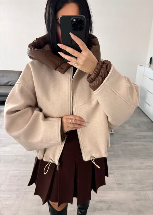 JACKE ELİN CREAM BEIGE