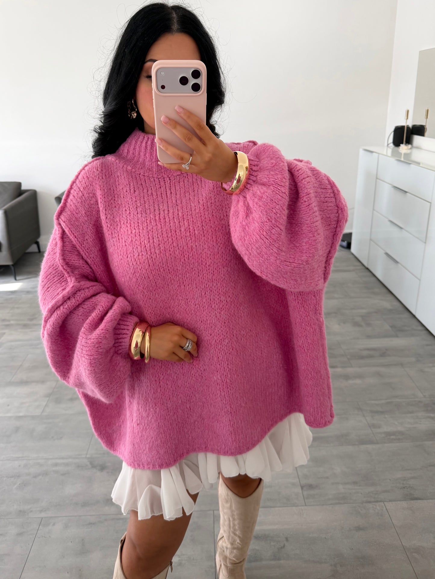 OVERSIZE PULLOVER FIONA – Miss Nova Damenmode