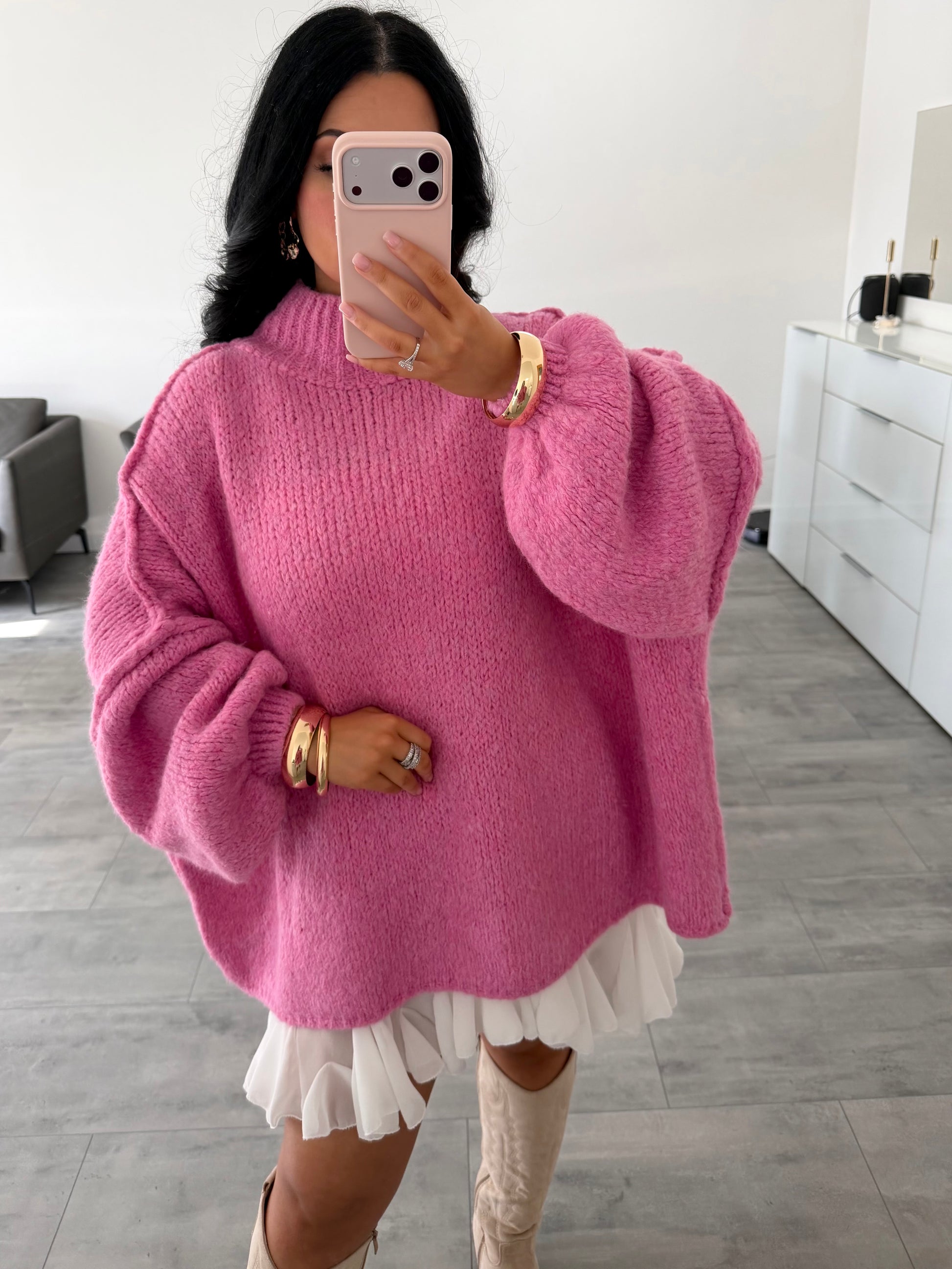 OVERSIZE PULLOVER FIONA – Miss Nova Damenmode