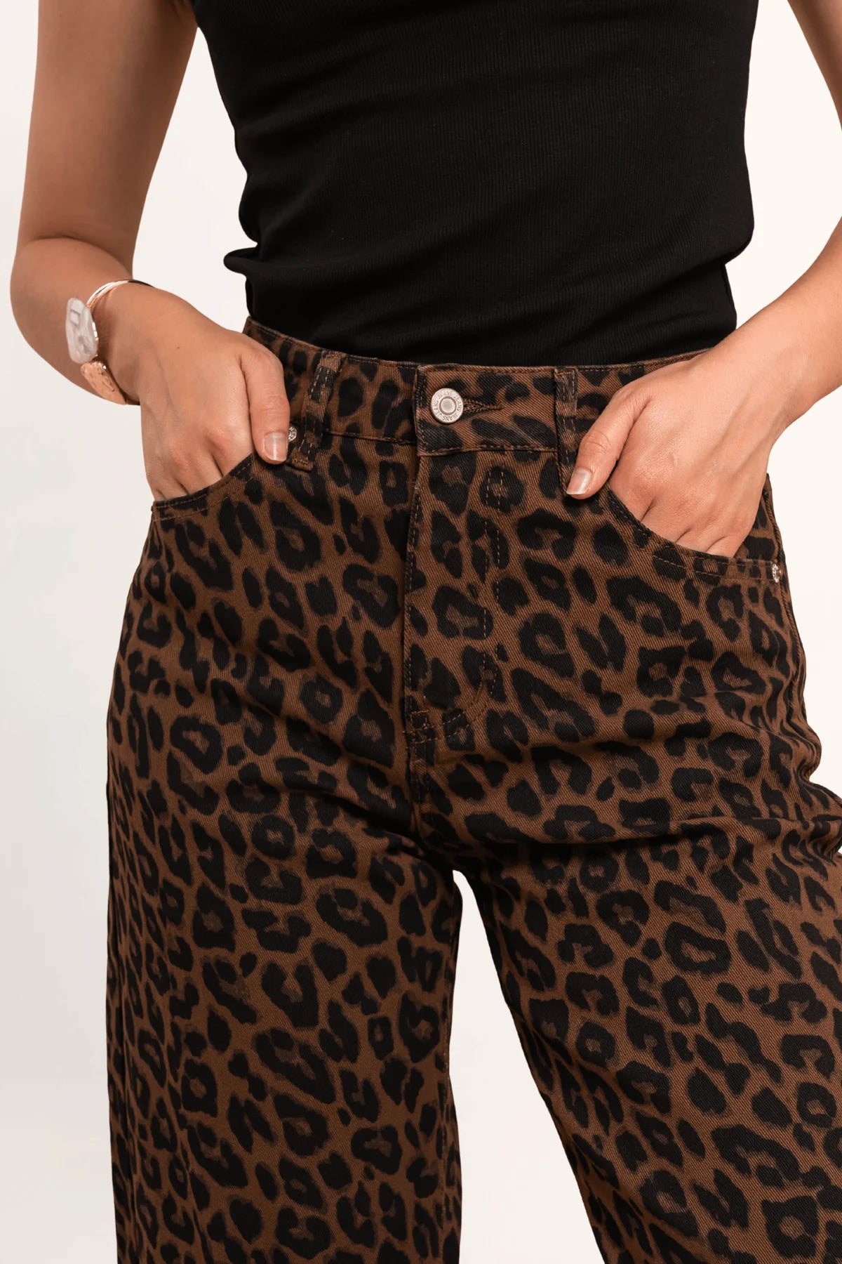 STRETCH MOM JEANS LEO BRAUN