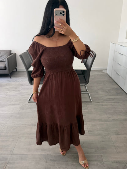 MUSSELIN KLEID HELEN