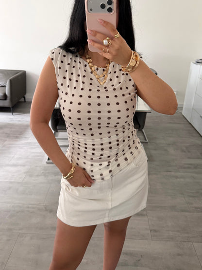 TOP FINNJA POLKA DOTS