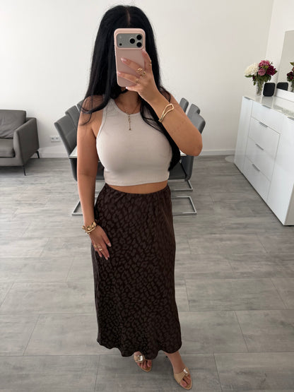 MAXI SEIDENROCK LEOPRINT