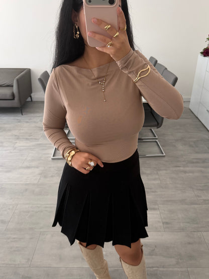 SOFT TOUCH LONGSLEEVE MIT U-BOOT-AUSSCHNITT