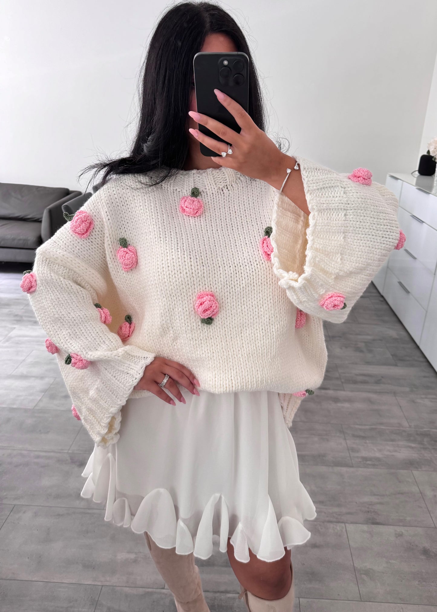 CROCHET PULLOVER ROSALIA WEISS