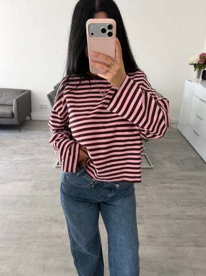 STRIPED COTTON LONGSLEEVE RUMI