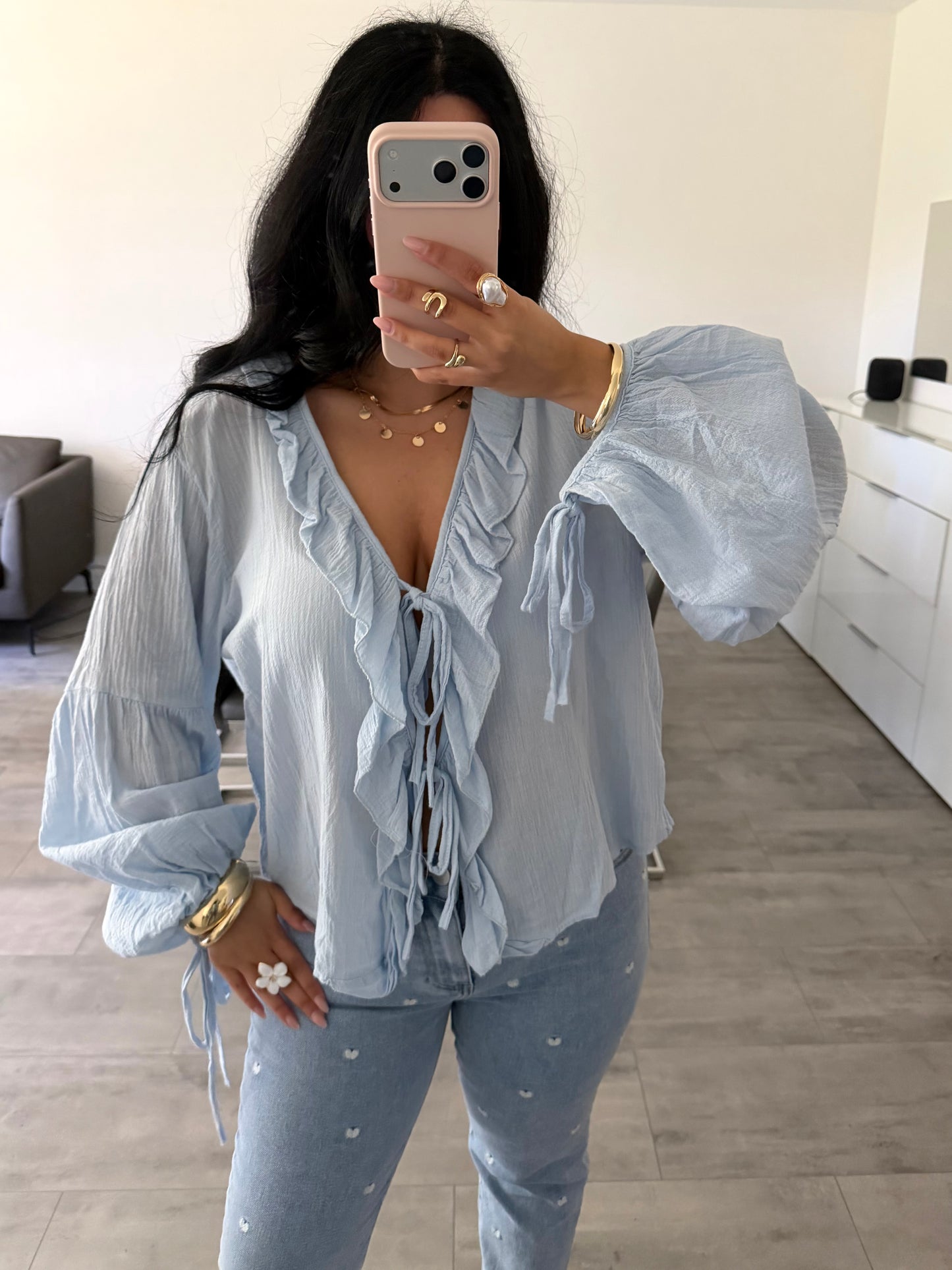 Musselinbluse Dahlia | Musselin Mode | missnova.de