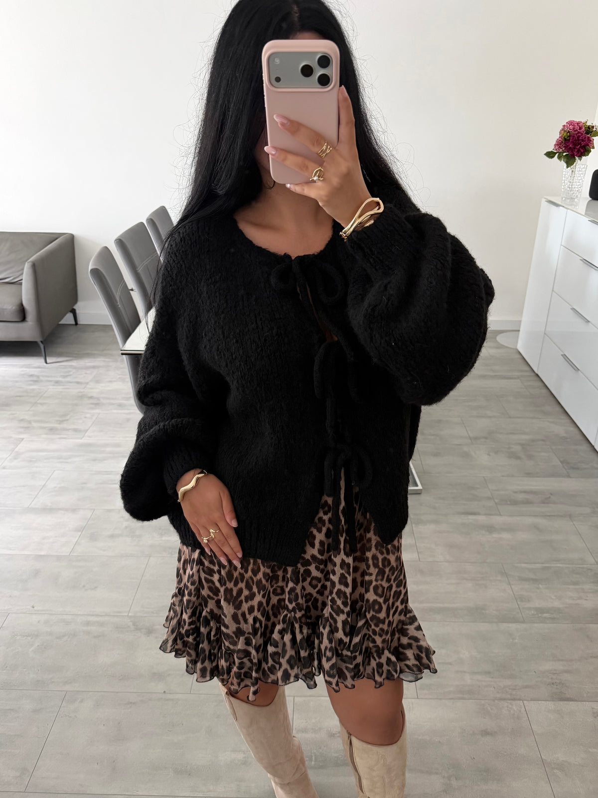 CARDIGAN MALIA MIT SCHLEIFE