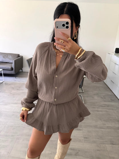 MUSSELIN JUMPSUIT JILL