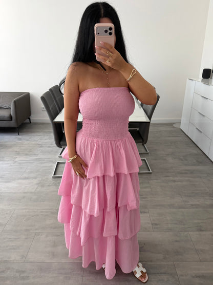 BAUMWOLL-MAXIKLEID SOPHIA