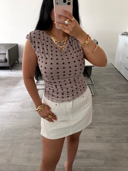 TOP FINNJA POLKA DOTS