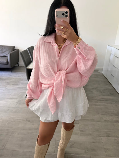 MUSSELIN BLUSE LEYA – Musselin Bluse bei Missnova