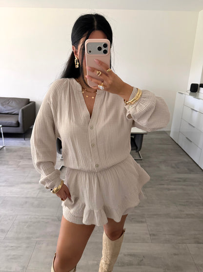 MUSSELIN JUMPSUIT JILL