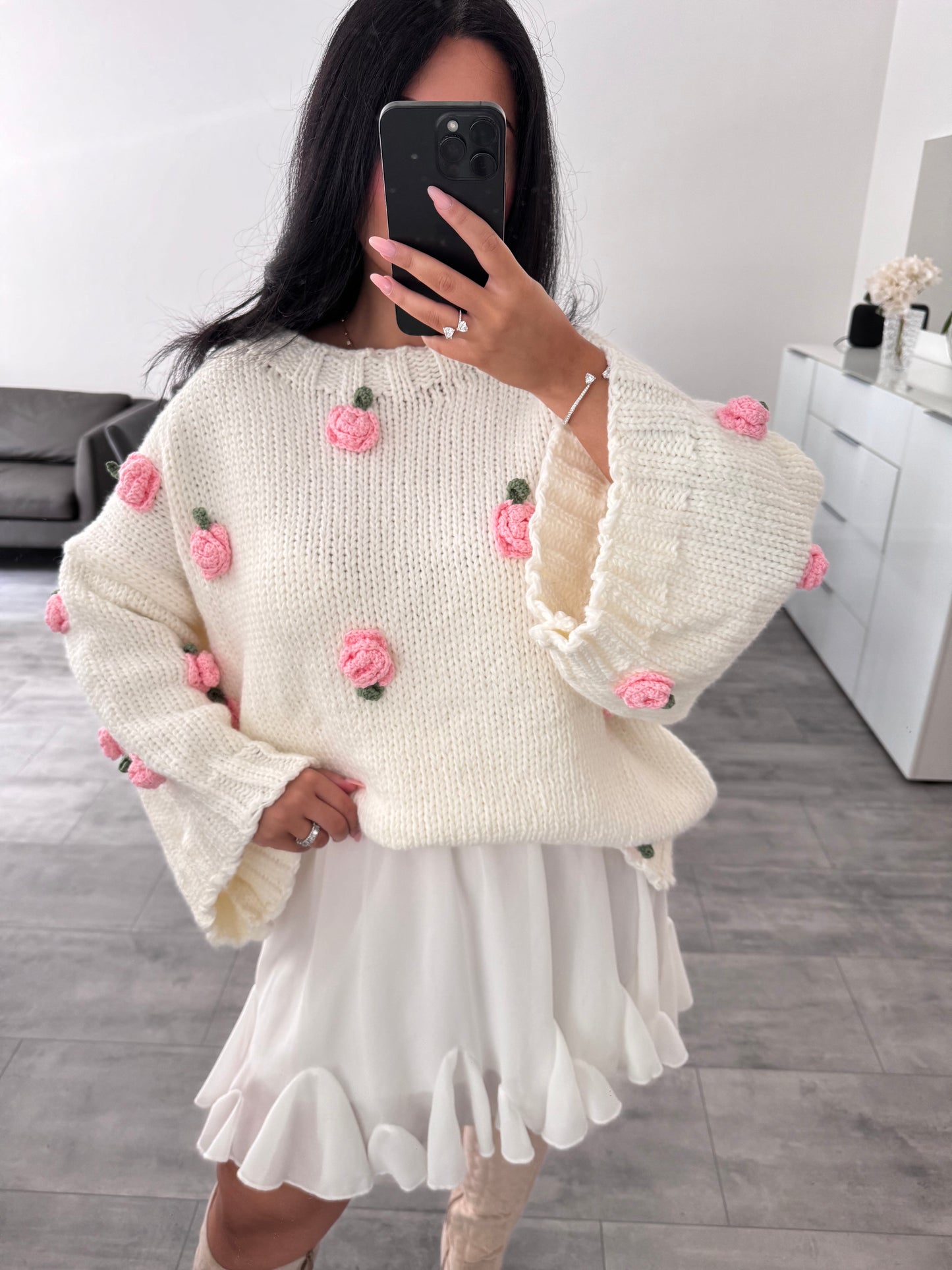 CROCHET PULLOVER ROSALIA WEISS