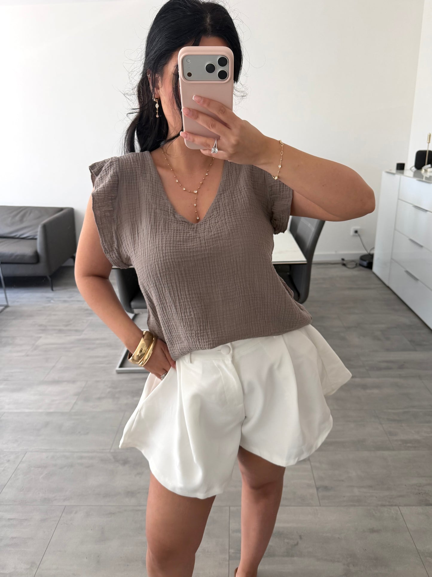 MUSSELIN TOP ESTHER – Musselin Mode Miss Nova