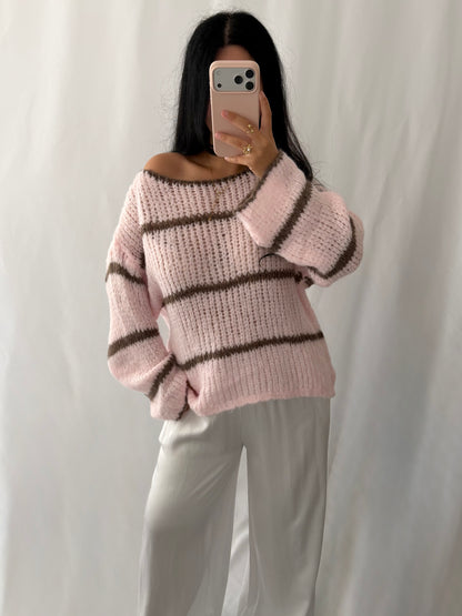 OFF-SHOULDER PULLOVER ELFI