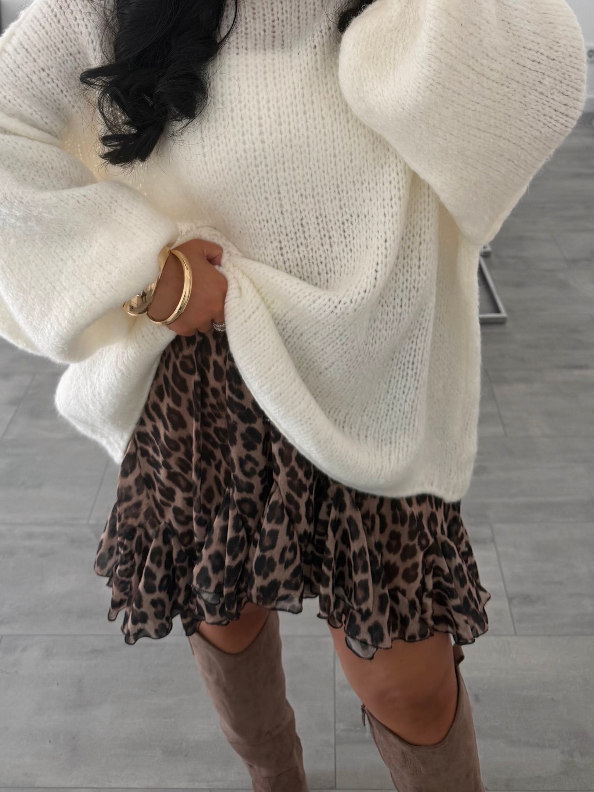 LEOPRINT VOLANTROCK MAYA – Damenmode bei Miss Nova
