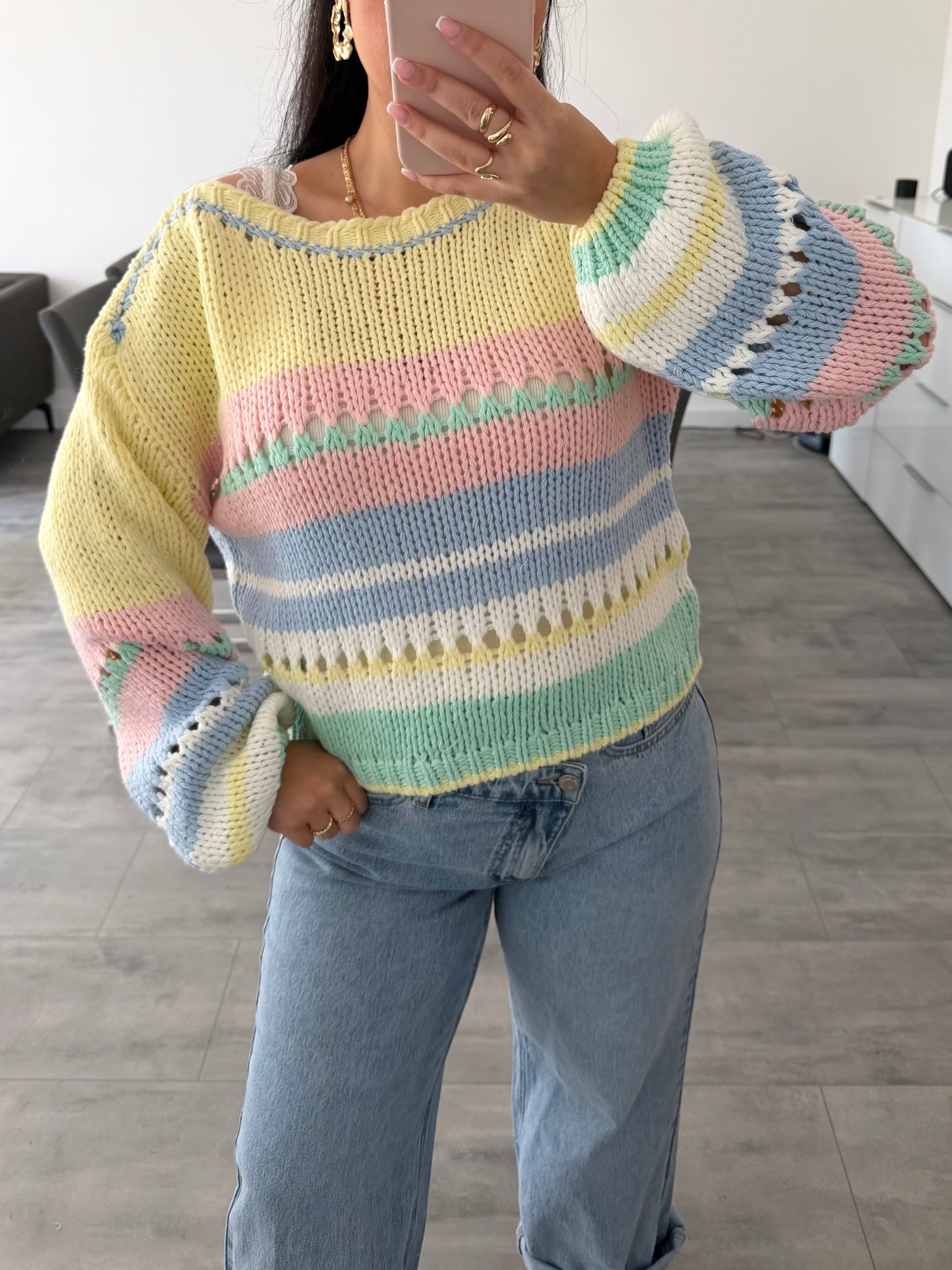 PULLOVER SKY – Miss Nova Damenmode