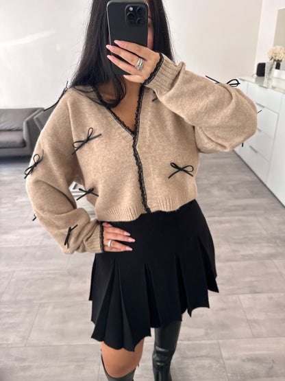 CARDIGAN CELINE TAUPE