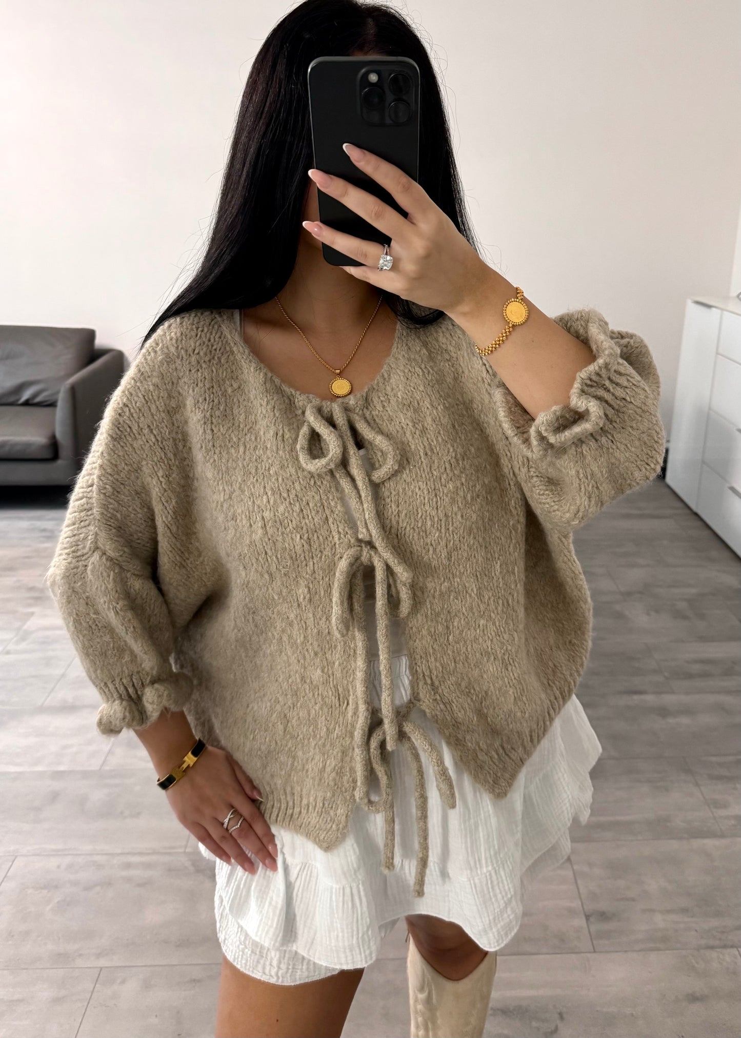 SCHLEIFEN CARDIGAN LEA – Miss Nova Damenmode