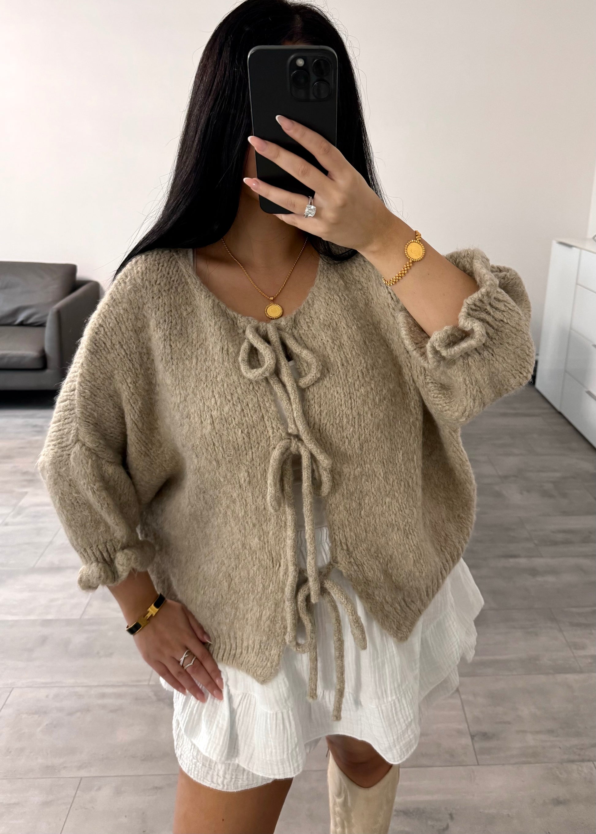 SCHLEIFEN CARDIGAN LEA – Miss Nova Damenmode