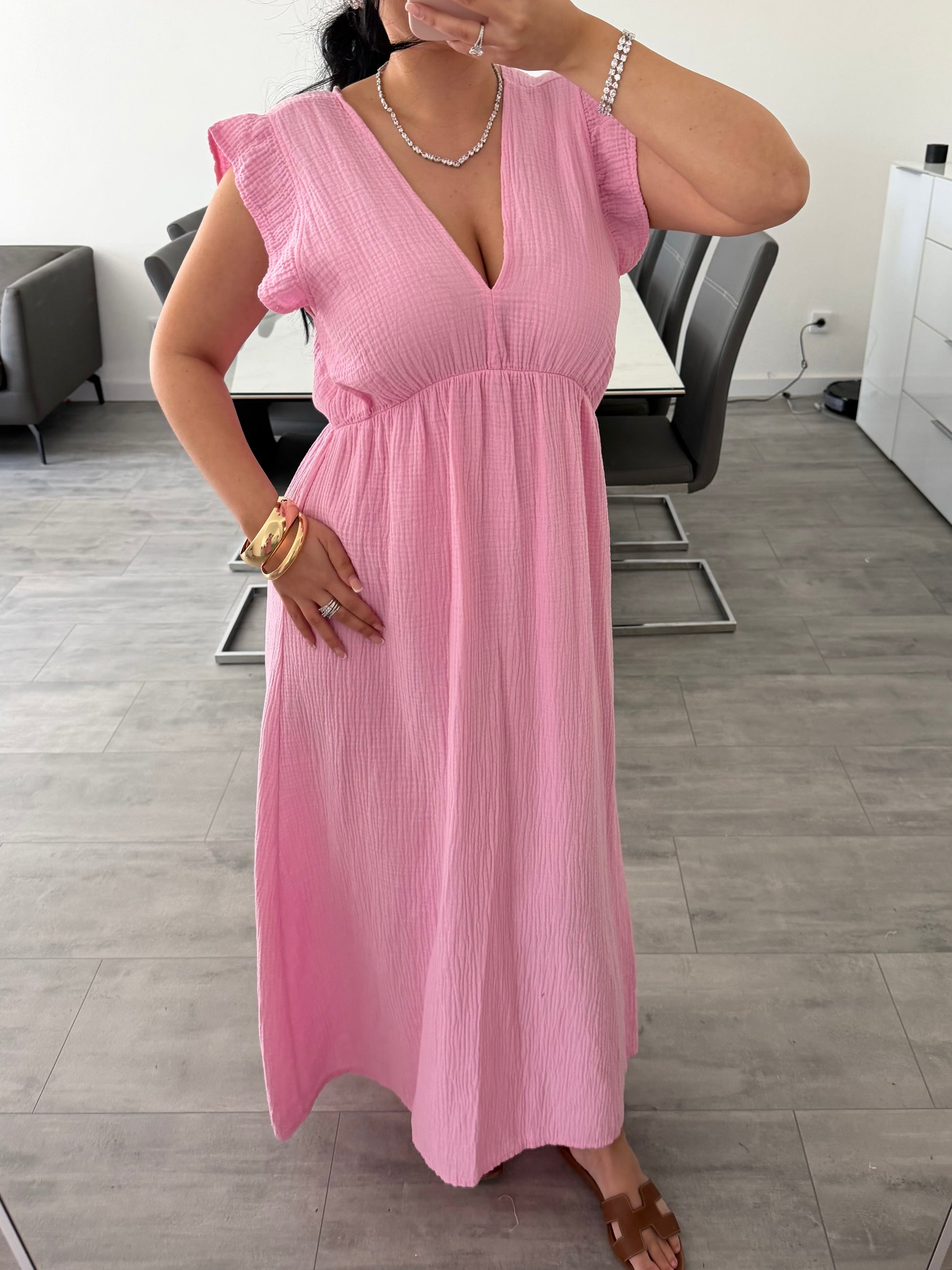 MUSSELIN KLEID MILENA – Musselin Mode Miss Nova