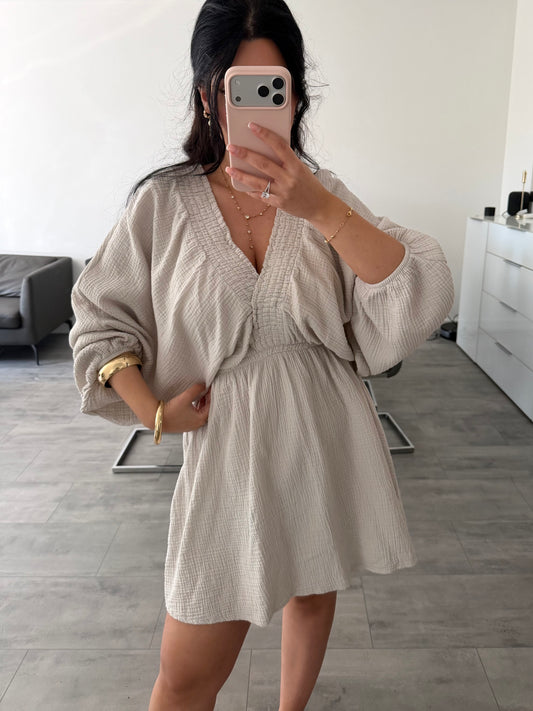 MUSSELIN KLEID REYHANA Musselin kaufen | Miss Nova