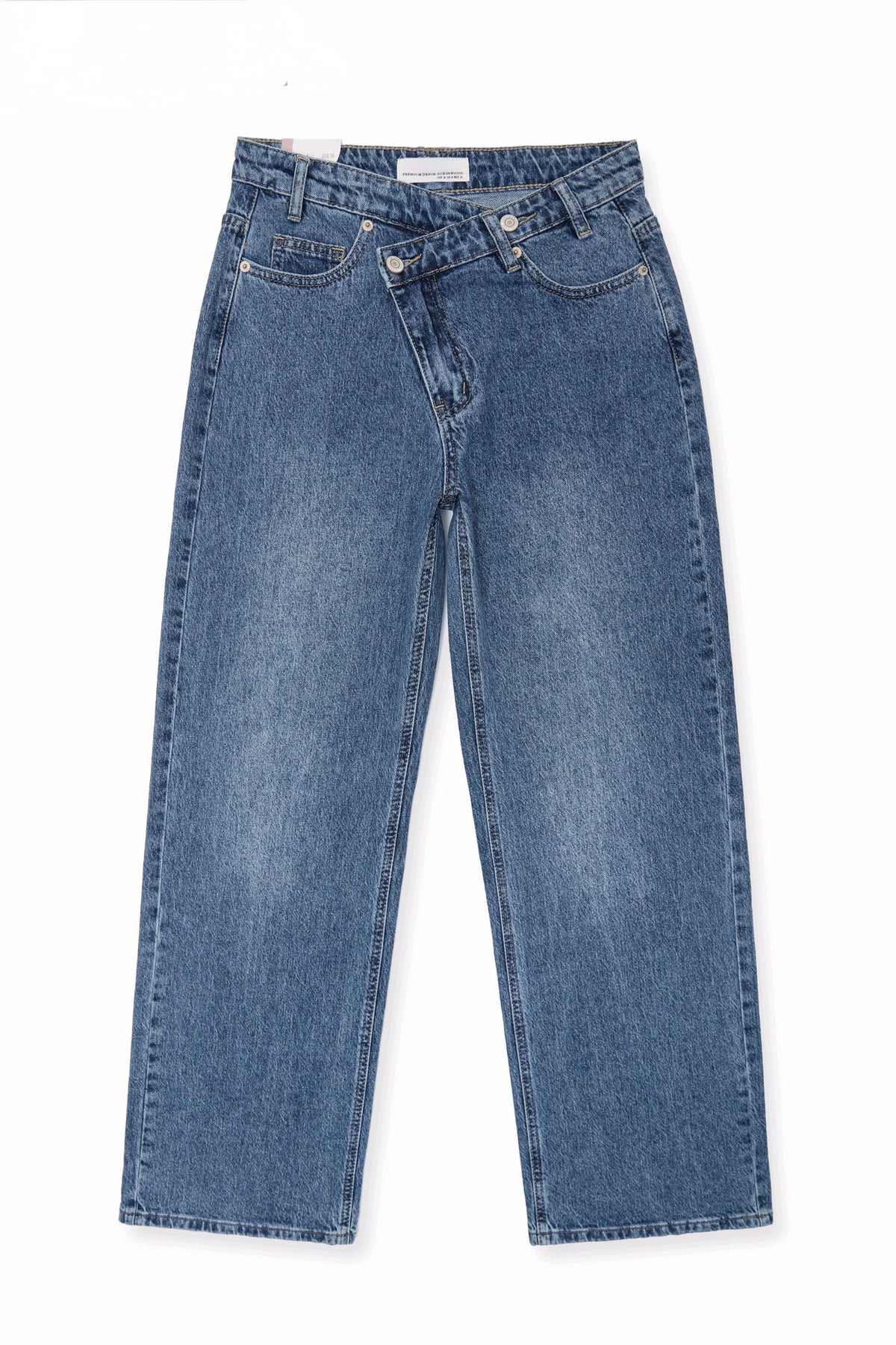 STRETCH STRAIGHT LEG JEANS EFFIE BLAU