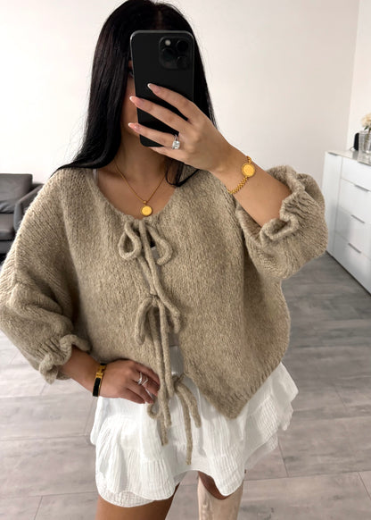 SCHLEIFEN CARDIGAN LEA – Miss Nova Damenmode