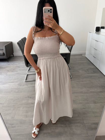 BAUMWOLLKLEID COSIMA MIT VERSTELLBAREN TRÄGERN