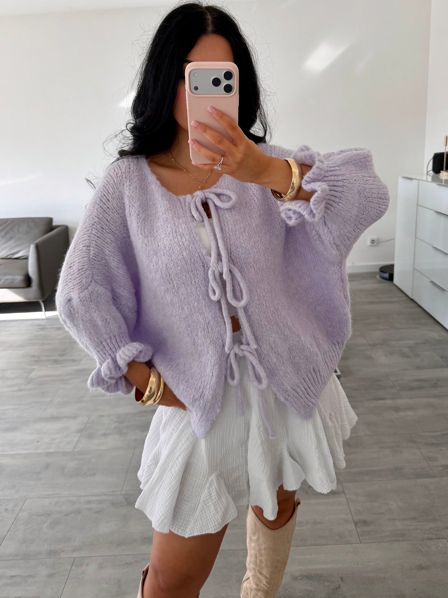 SCHLEIFEN CARDIGAN LEA – Damenmode bei Miss Nova