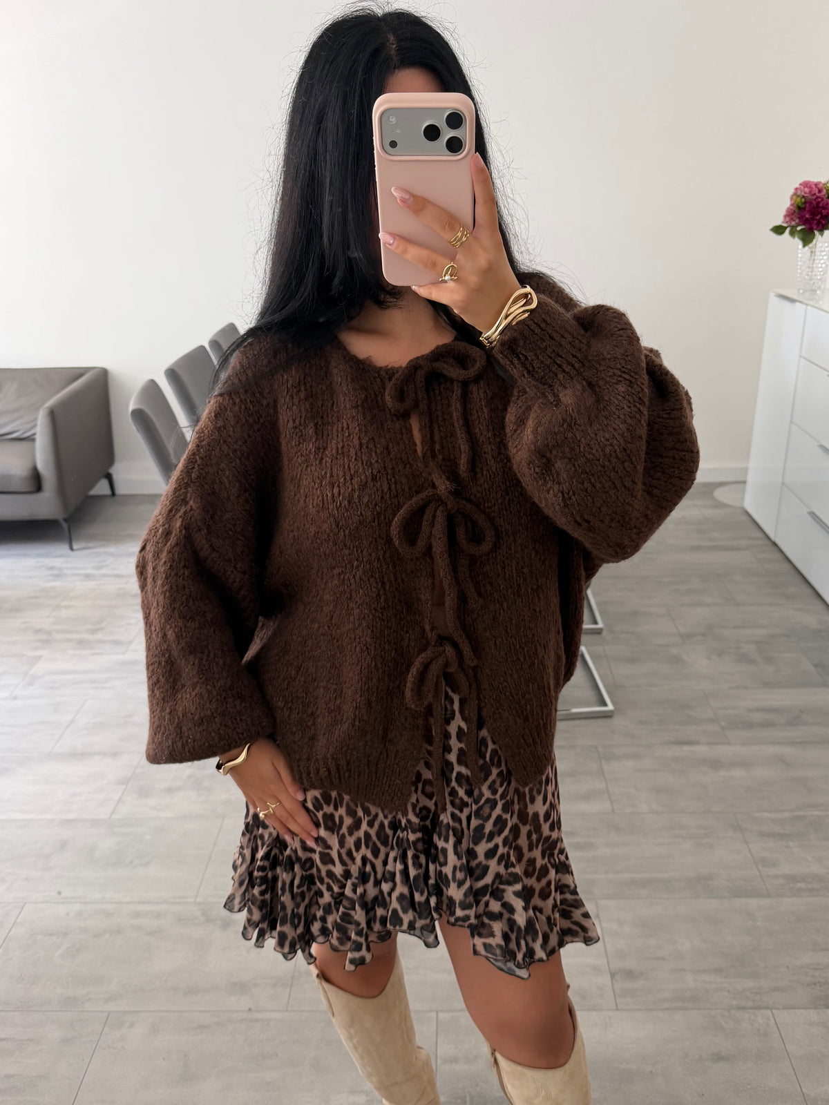 CARDIGAN MALIA MIT SCHLEIFE